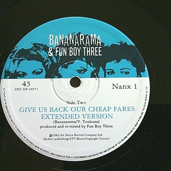 Bananarama & Fun Boy Three's Original UK Pressing Vinyl Really Saying Something - Picture 16 of 16